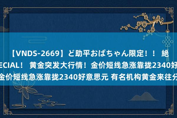 【VNDS-2669】ど助平おばちゃん限定！！ 絶頂ディルドオナニーSPECIAL！ 黄金突发大行情！金价短线急涨靠拢2340好意思元 有名机构黄金来往分析
