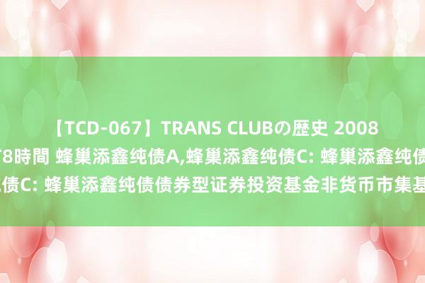 【TCD-067】TRANS CLUBの歴史 2008～2011 44タイトルBEST8時間 蜂巢添鑫纯债A，蜂巢添鑫纯债C: 蜂巢添鑫纯债债券型证券投资基金非货币市集基金分成公告